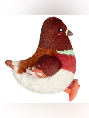 Mini Squishable Brown Pigeon 8.5” Excellent Condition